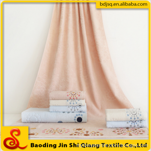 Wholesale jacquard towel customized towel hotel cotton towel